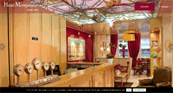 Desktop Screenshot of hotelmontpensierparis.com